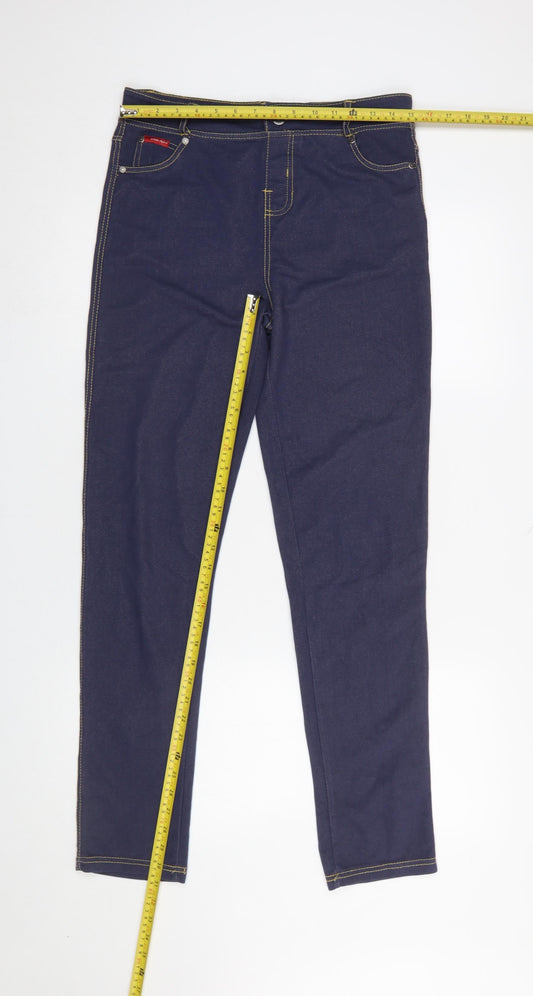 Lee Cooper Women Blue Skinny Stretch Denim Jeans Size 12