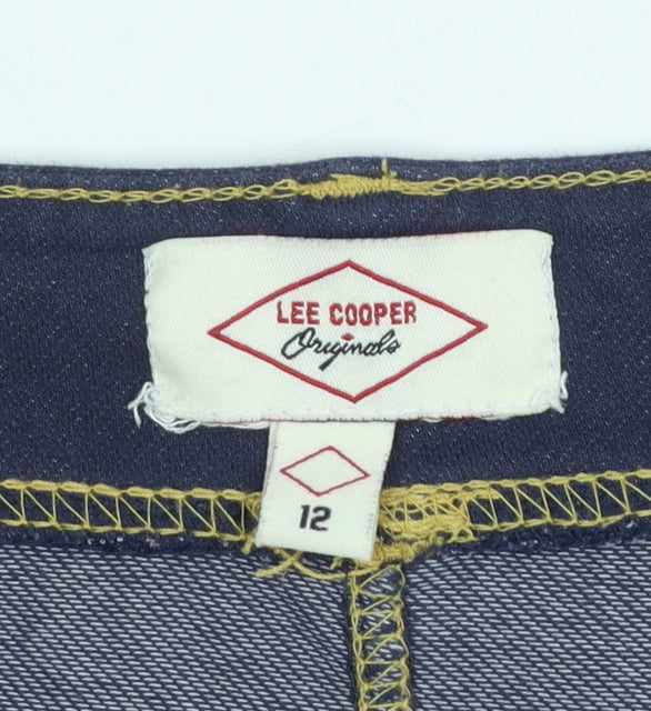 Lee Cooper Women Blue Skinny Stretch Denim Jeans Size 12