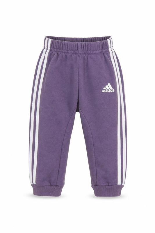 Adidas Unisex Baby Purple Jogger Sweatpants 12-18 Months Elastic Waist