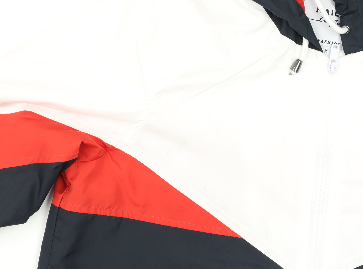 Haily’s Men’s Multicoloured Windbreaker Jacket Hooded M
