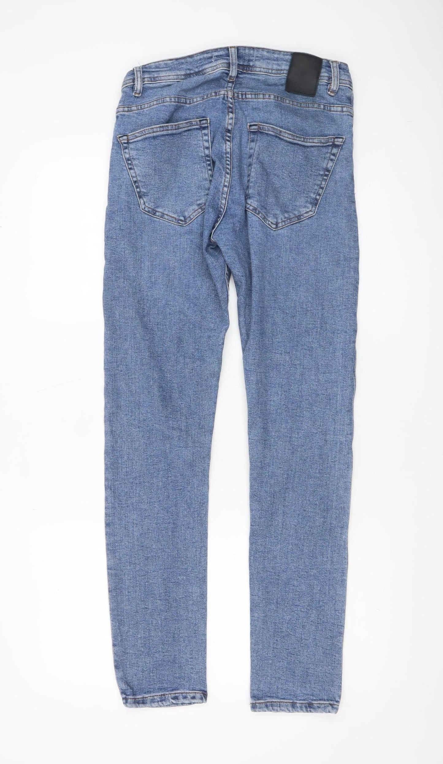 Zara Men's Blue Slim Fit Denim Jeans Size 31 Skinny Style