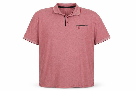 Pre End Mens Red 6XL Cotton Blend Short Sleeve Polo Shirt