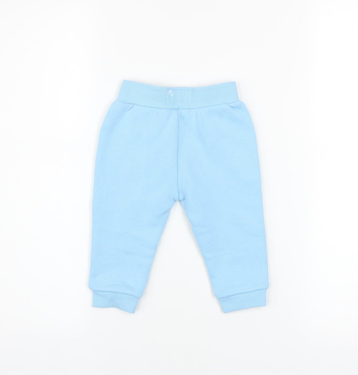 McKenzie Blue Jogger Trousers 6-9 Months Unisex Baby Lightweight Cotton