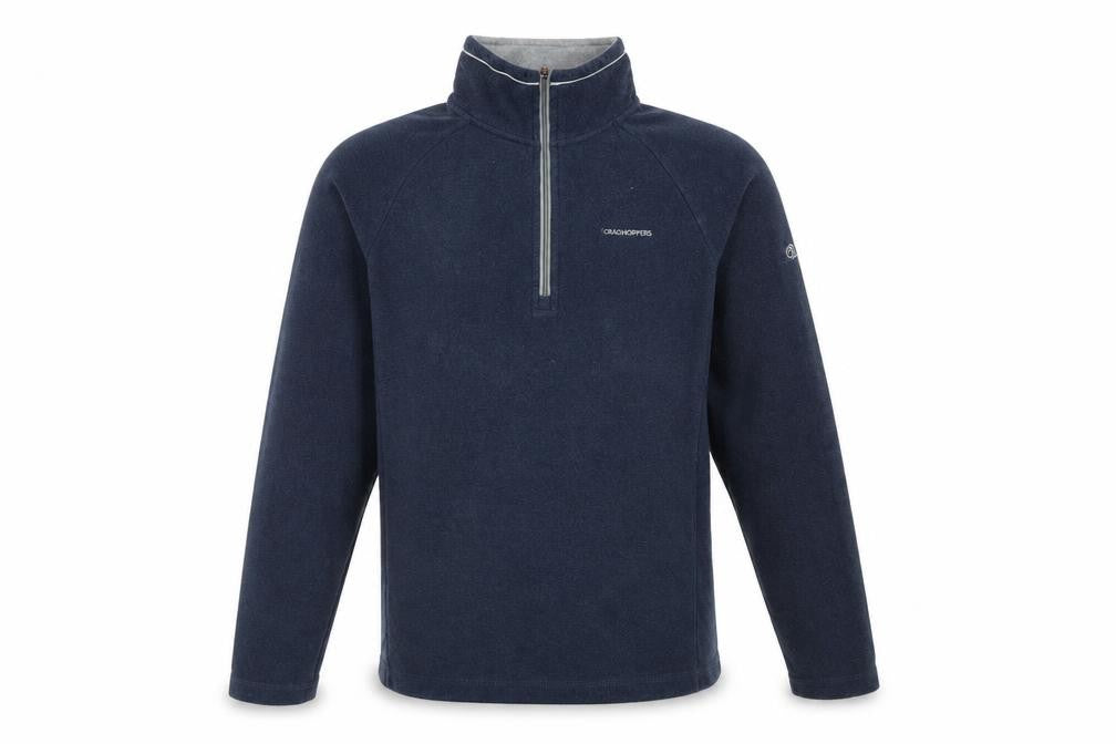 Craghoppers Mens Blue Fleece 1/2 Zip Pullover Sweatshirt M