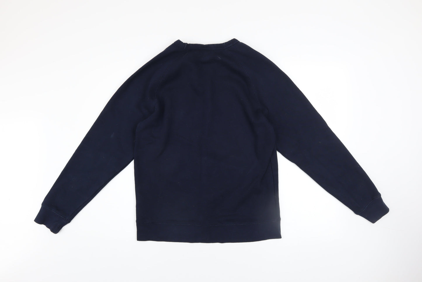 H&M Women's Navy Blue Polar Bear Graphic Pullover Sweatshirt Size Small
