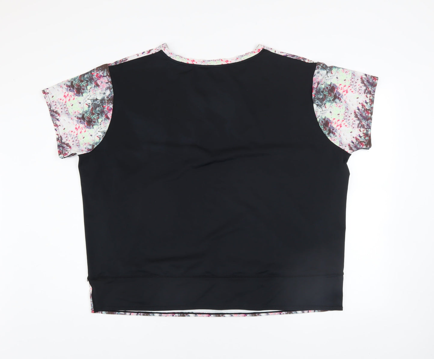 Helen Steele Women’s Multicoloured Floral Active T-Shirt Size L