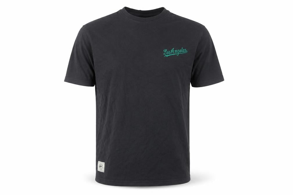 New Era Men's Black Los Angeles Graphic Cotton T-Shirt M