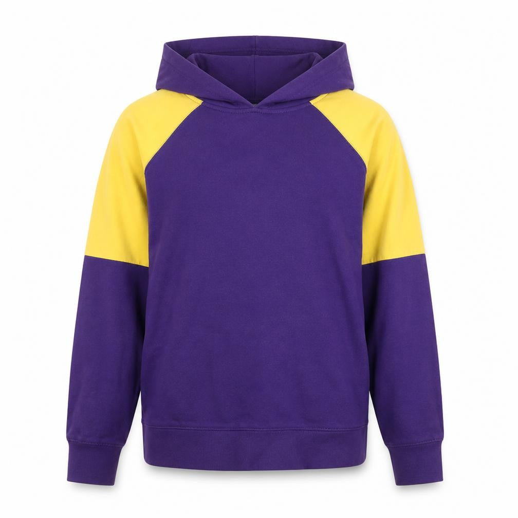 NFL Team Apparel Women Purple Yellow Hoodie Size M Cotton Blend