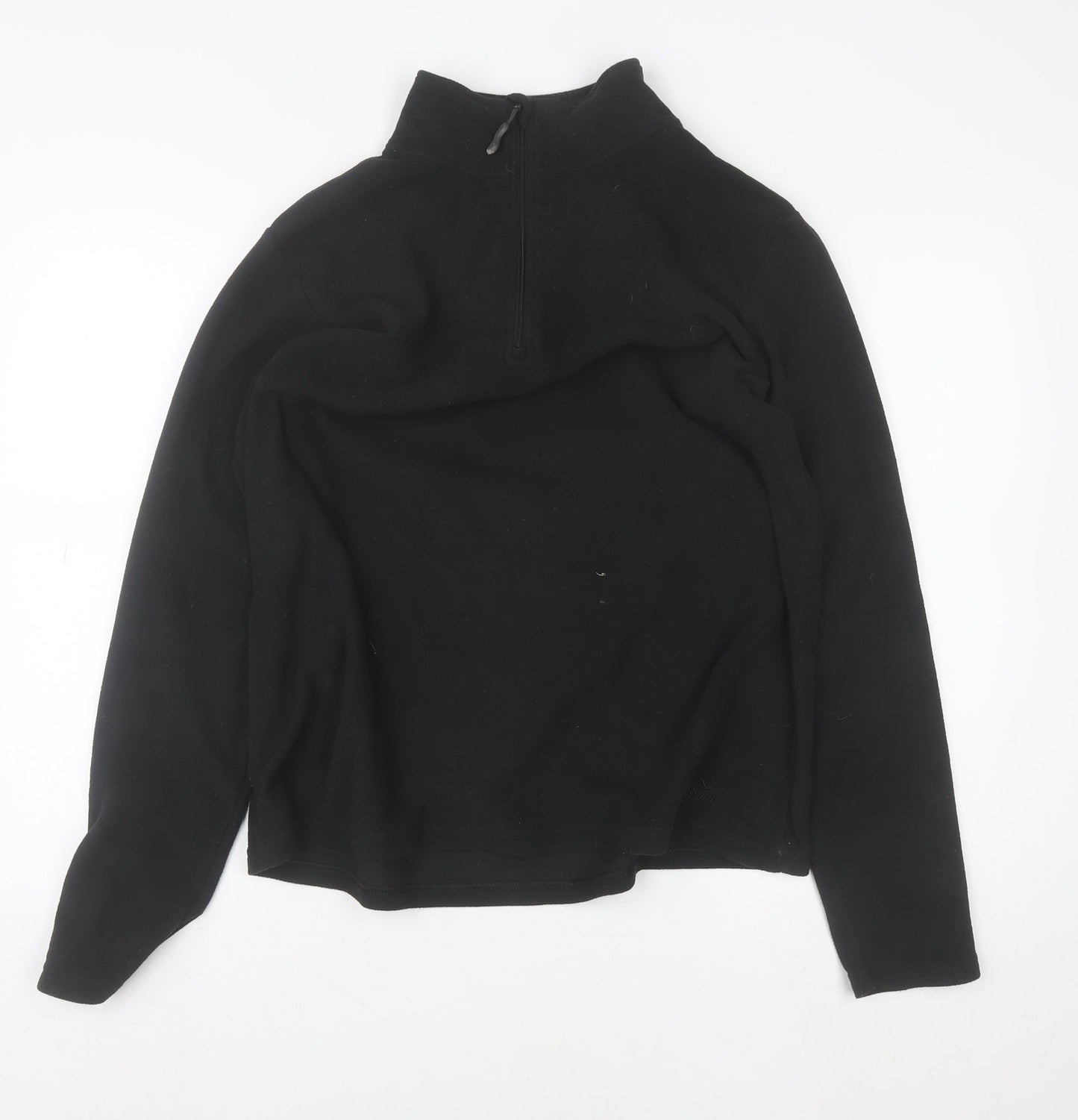 Peter Storm Womens Black Fleece Pullover Sweatshirt Size 18