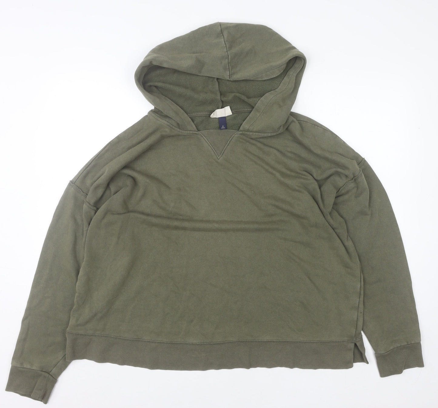 Universal Thread Men's Green Pullover Hoodie XL Fleece Cotton Blend
