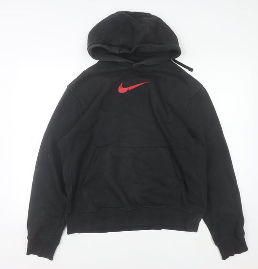 Nike Men's Black Air Just Do It Pullover Hoodie Size M