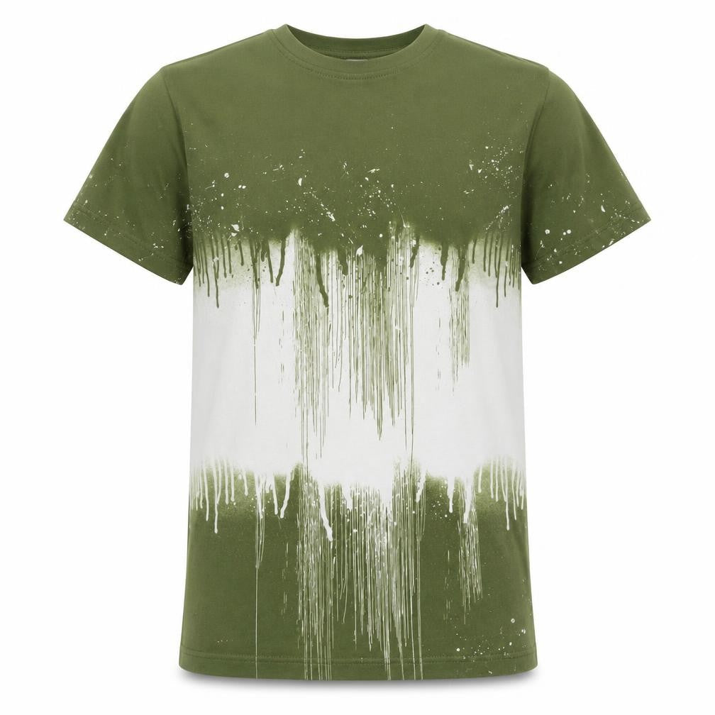 Hype Boys Green Graphic Print Short Sleeve T-Shirt 14 Years