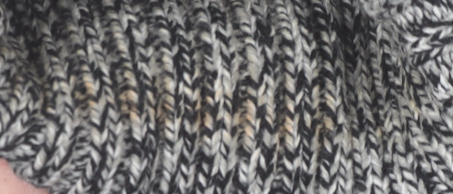 E-vie Women’s Grey Roll Neck Chunky Knit Pullover Jumper Size 18-20