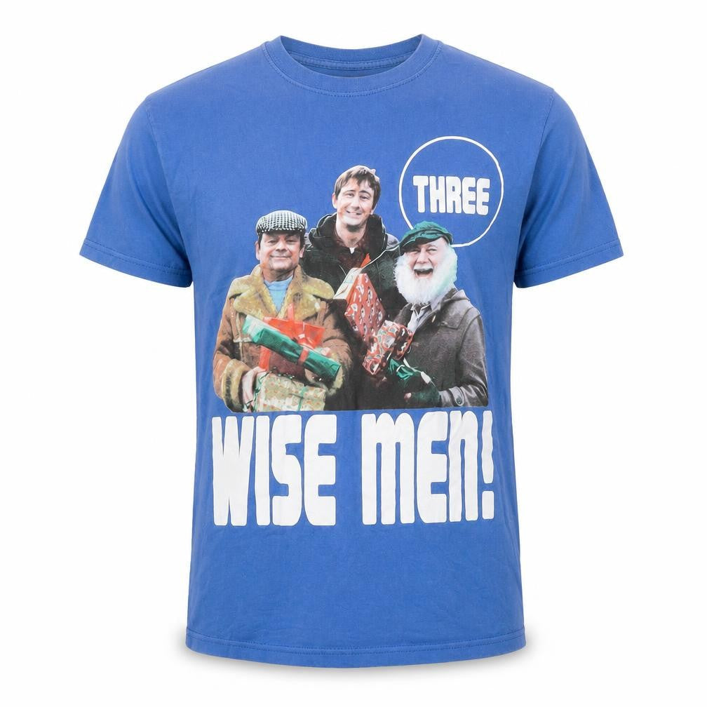 Fruit of the Loom Men's Blue Only Fools and Horses Christmas T-Shirt Size S