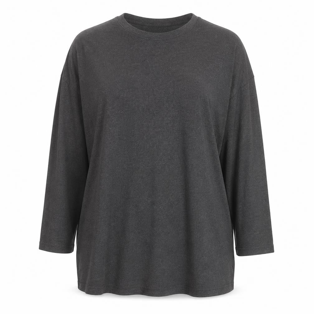 PrettyLittleThing Women’s Grey Pullover Sweatshirt UK 16 Cotton Blend