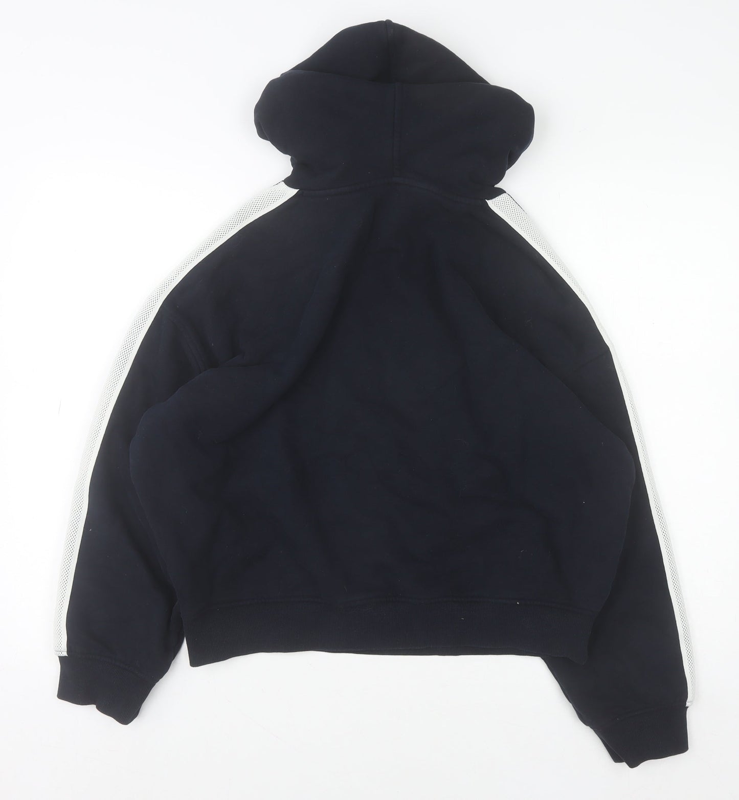 Marks and Spencer Womens Navy Pullover Hoodie Medium Cotton