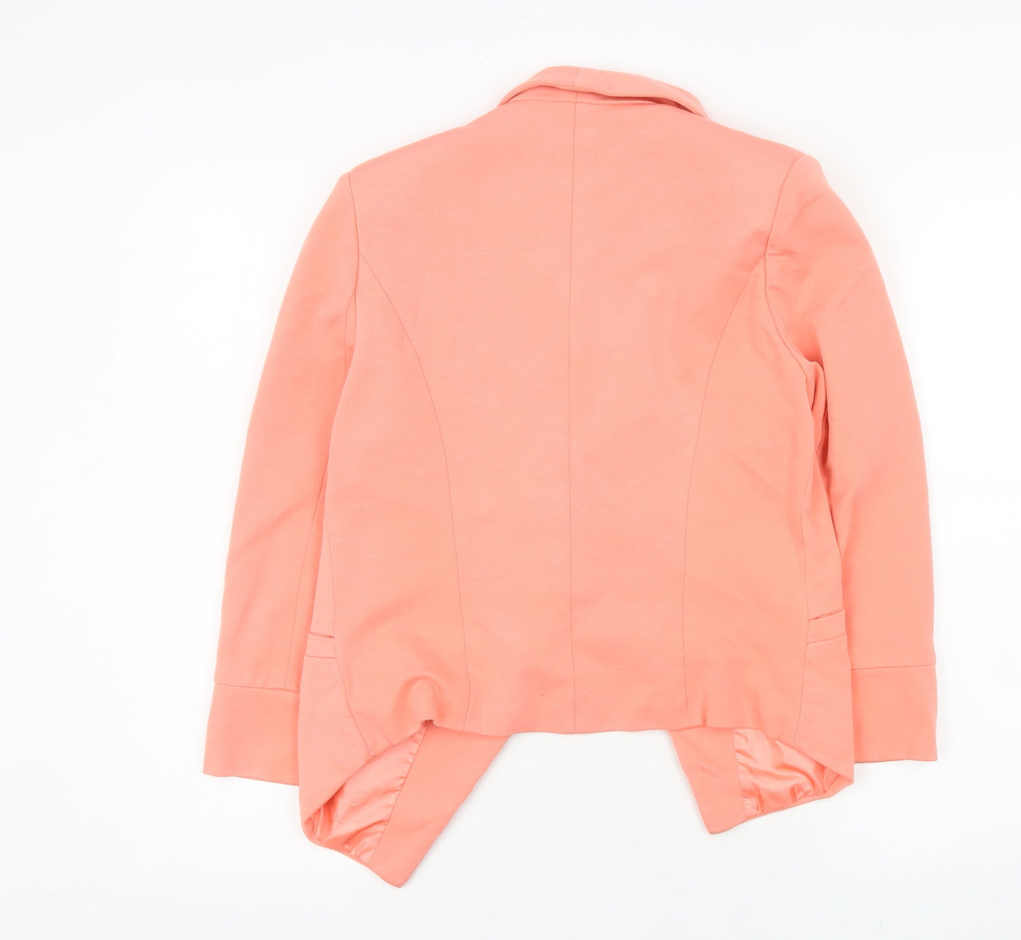 Red Chilli Women’s Pink Shawl Collar Blazer Jacket Size 12