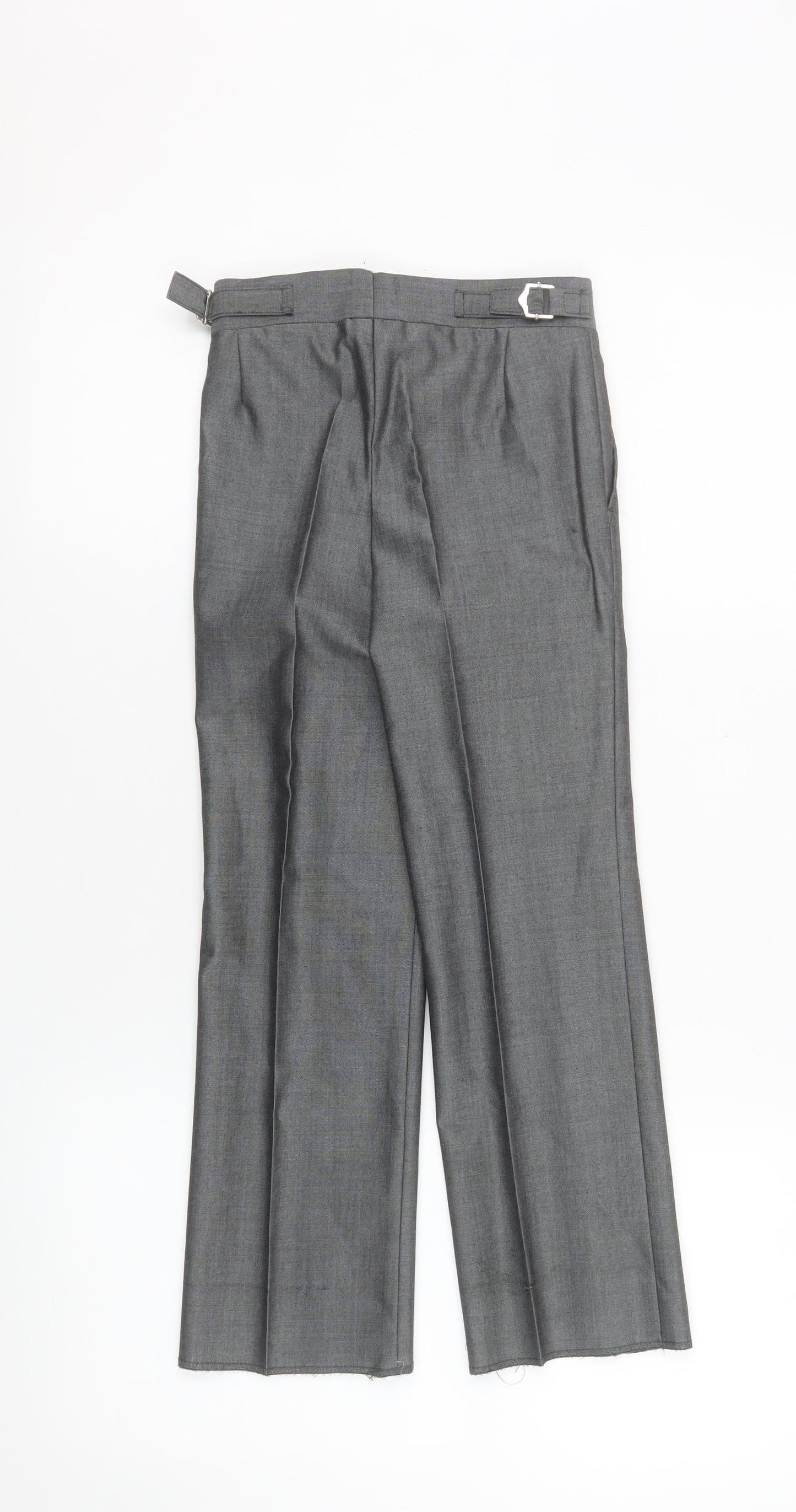 Torre Boys Grey Dress Trousers 20 Years Tailored Formal Wool Blend
