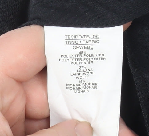 Torre Cerimonia Men's Grey Dress Trousers Size 30R Wool Mohair Blend