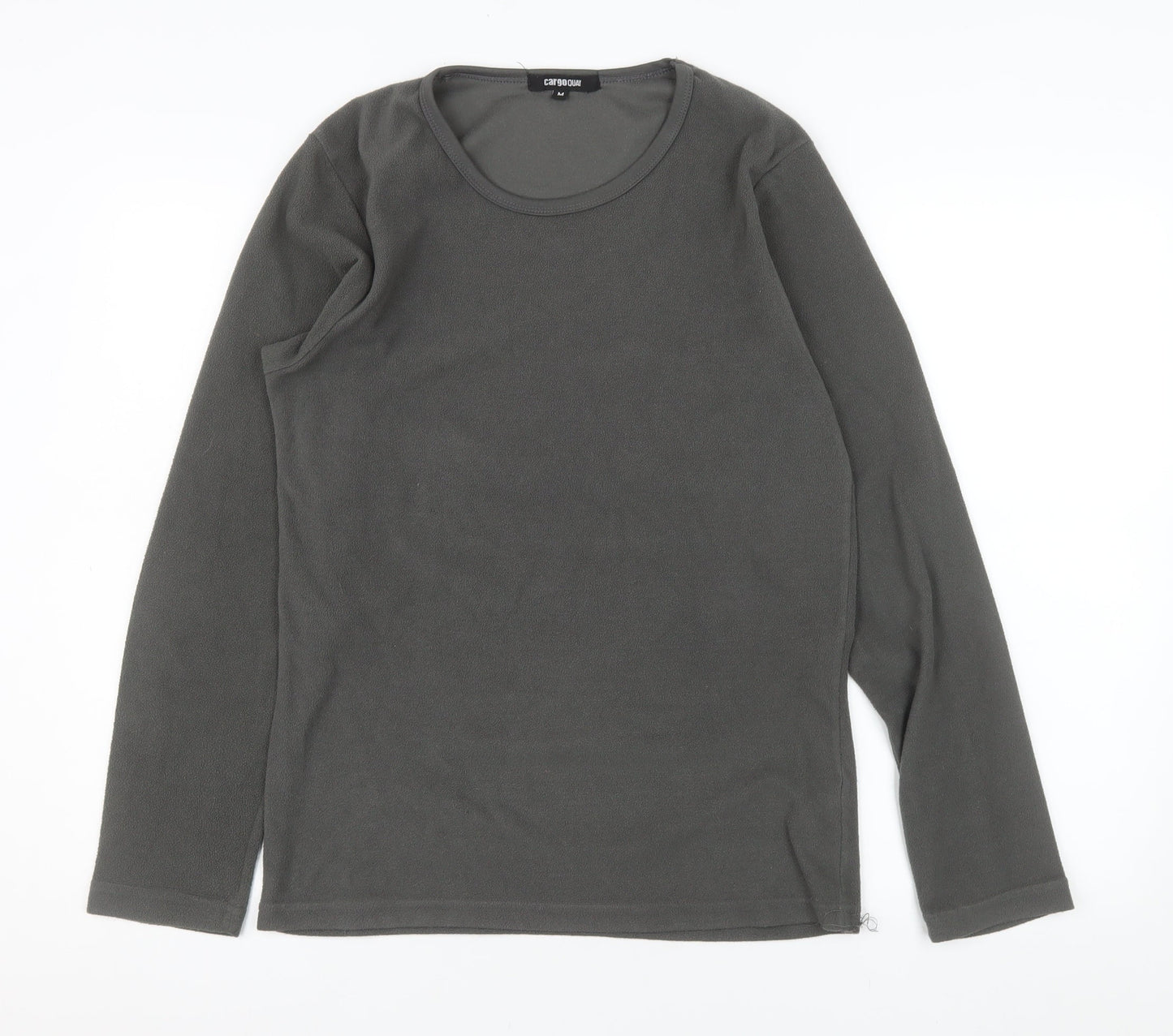 Cargo Quay Men's Grey Fleece Pullover Sweatshirt Size M Regular Fit