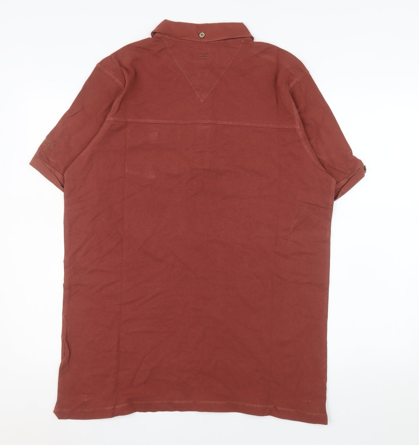 Regatta Men’s Brown Cotton Short Sleeve Polo Shirt L