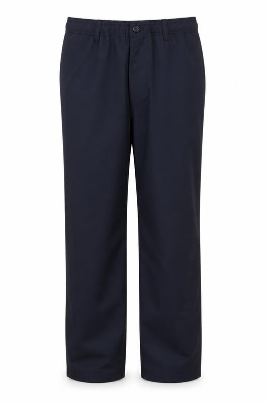 Champion Grafton Men’s Navy Blue 40R Chino Trousers Polyester Cotton Blend