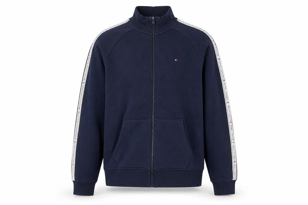 Tommy Hilfiger Men's Blue Full Zip Track Jacket Size L