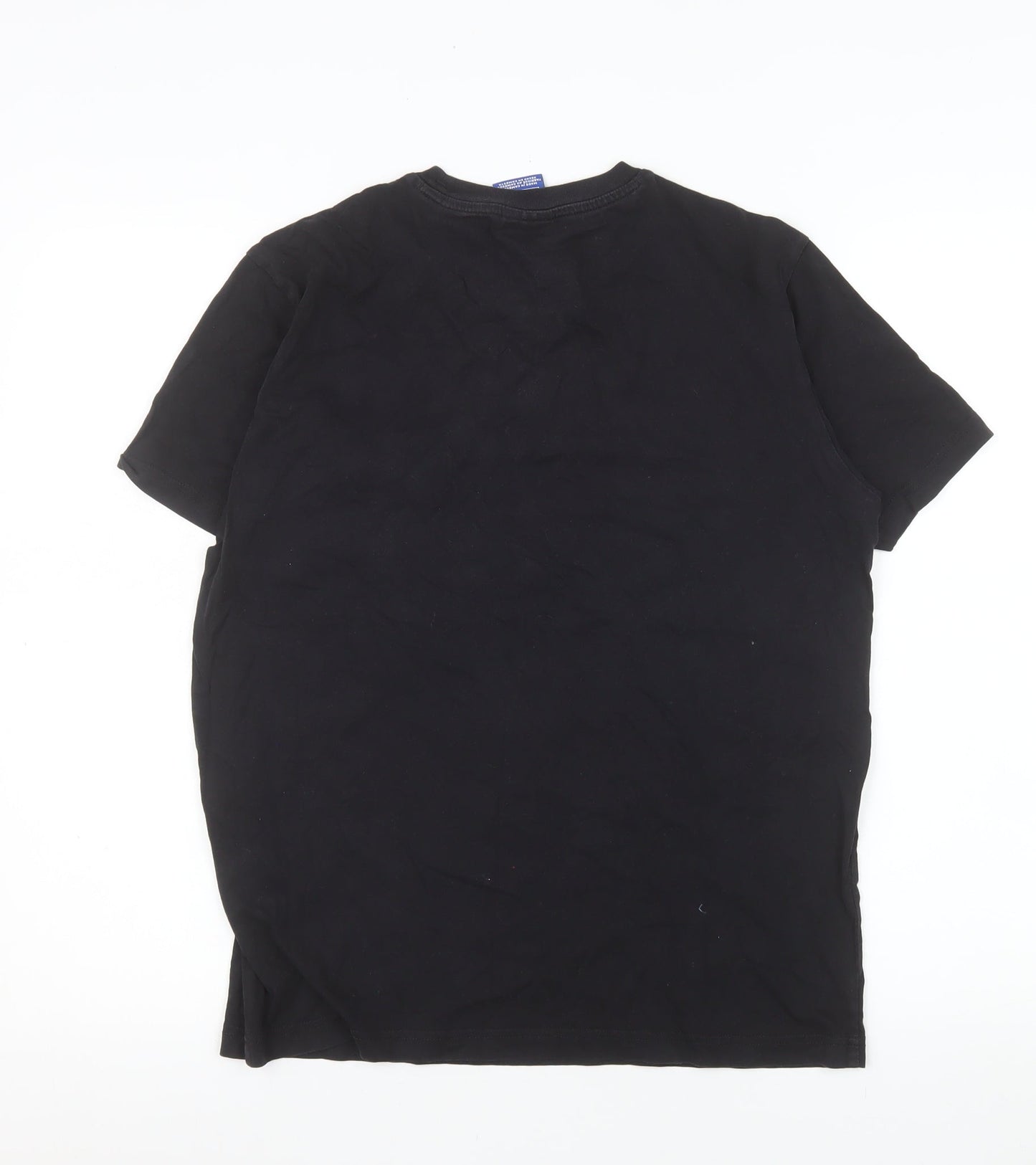 Champion Men’s Black Small Pocket Logo Cotton T-Shirt