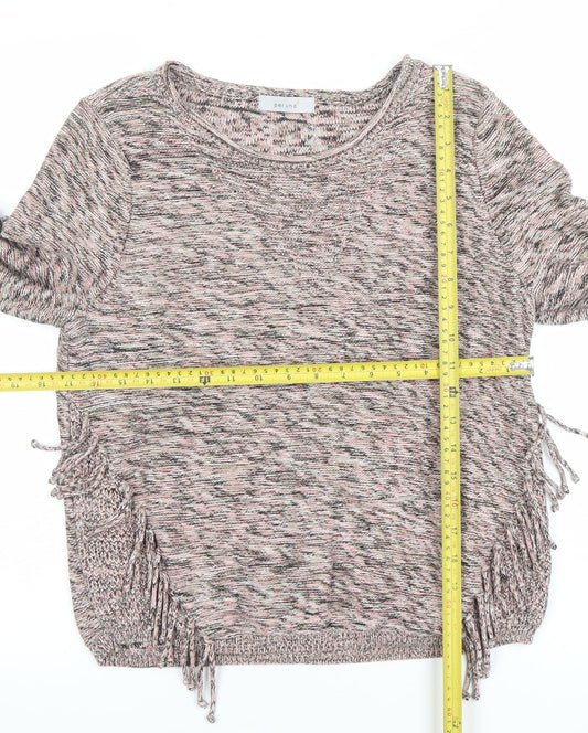 Marks and Spencer Women’s Multicoloured Cotton Knit Jumper Size 14
