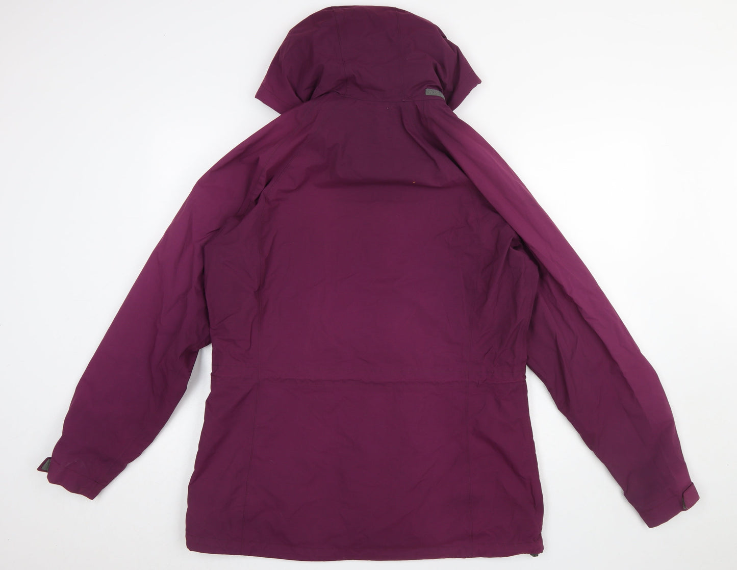 Berghaus Women's Purple Waterproof Hooded Rain Jacket Size 16