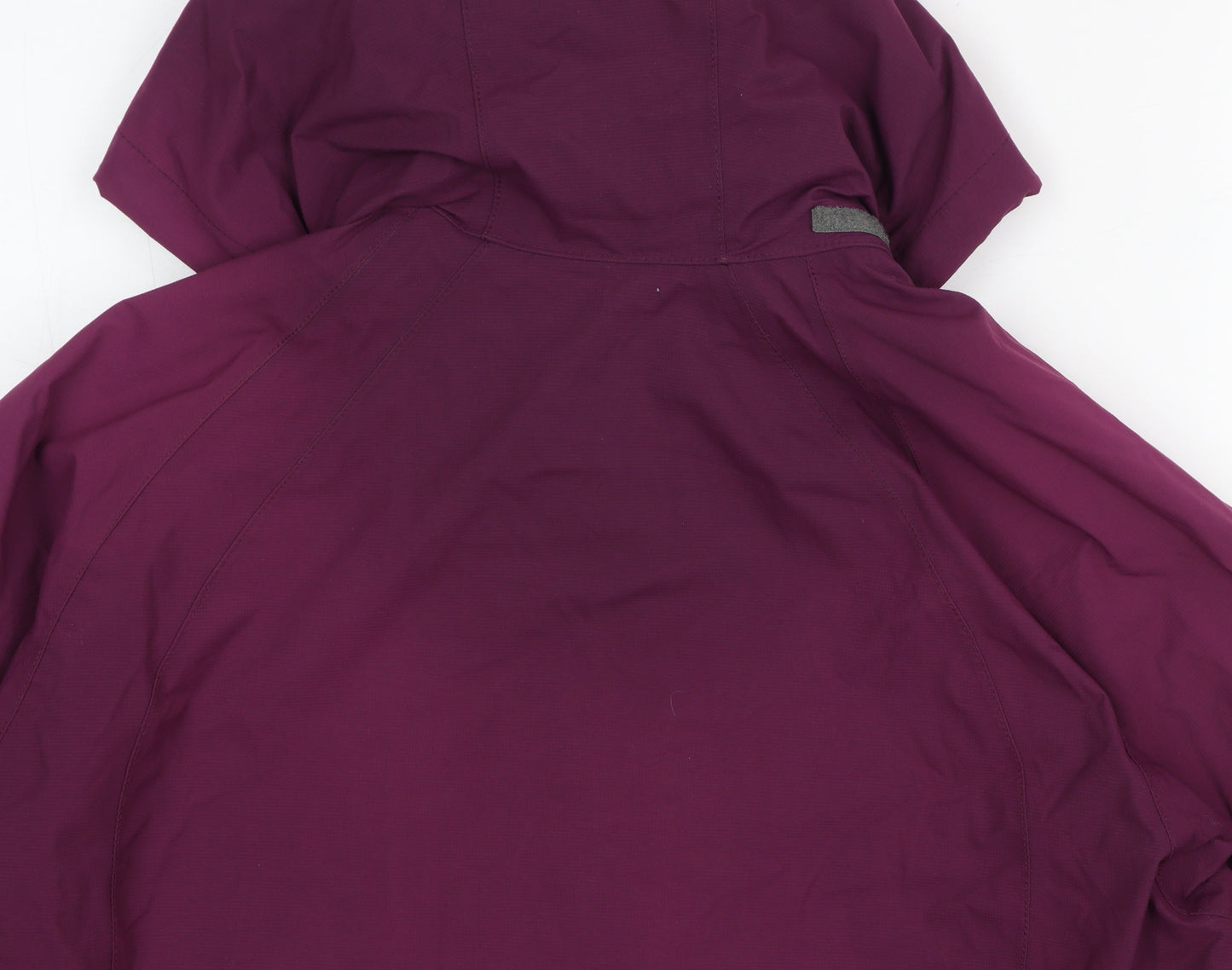 Berghaus Women's Purple Waterproof Hooded Rain Jacket Size 16