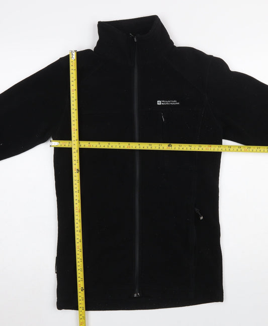 Mountain Warehouse Men's Black XS Full Zip Fleece Jacket