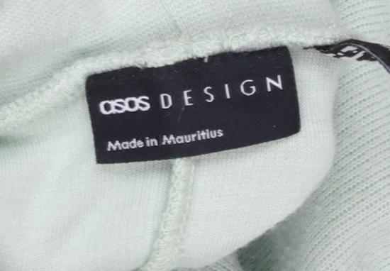 ASOS DESIGN Women's Green Roll Neck Relaxed Fit Jumper UK 10