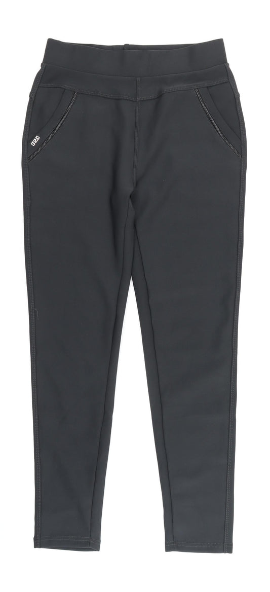 Yu & Me Paris Mens Black Slim Fit Jogger Trousers Size M