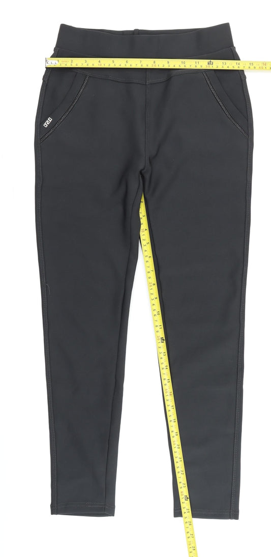 Yu & Me Paris Mens Black Slim Fit Jogger Trousers Size M