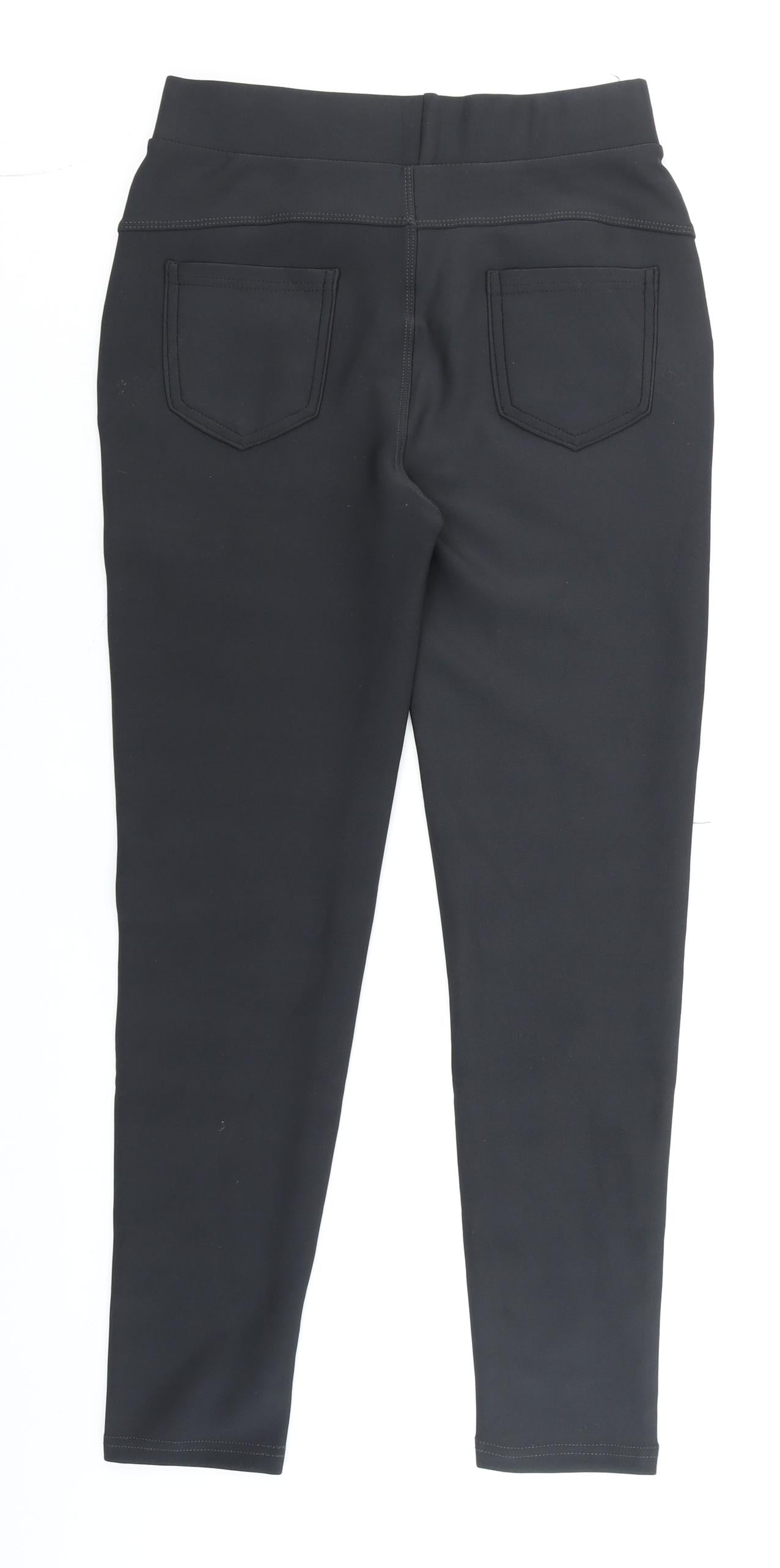 Yu & Me Paris Mens Black Slim Fit Jogger Trousers Size M