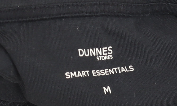 Dunnes Stores Men's Navy 1/2 Zip Mock Neck Sweatshirt M