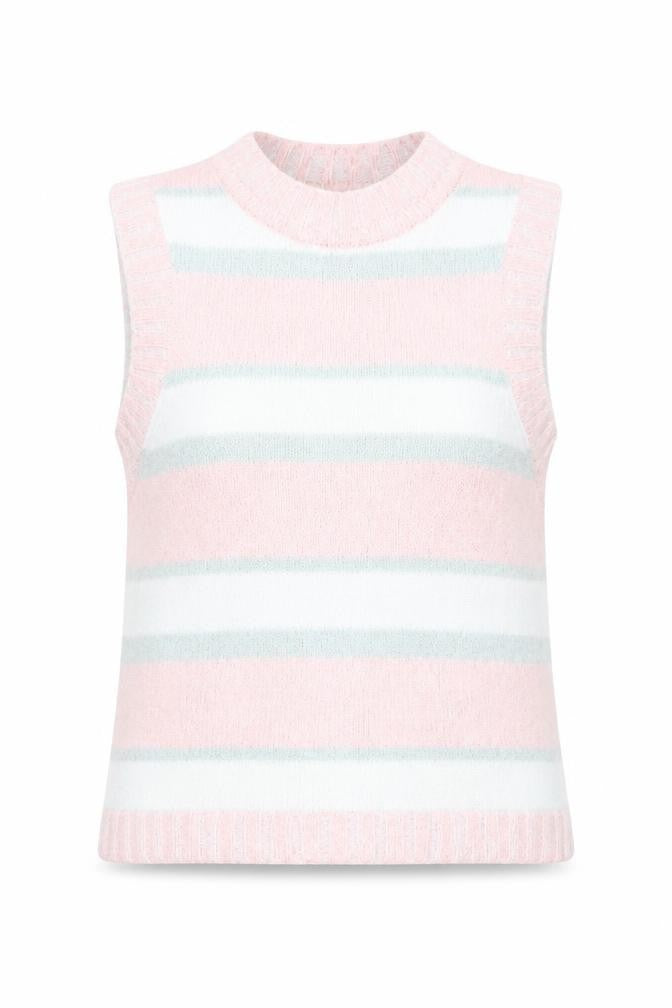 Bare Denim Women's Multicoloured Striped Knit Tank Top XS