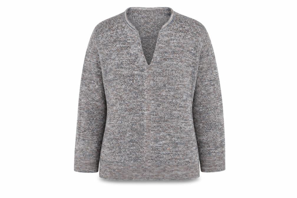 Marks and Spencer Per Una Women's Multicoloured Knit V-Neck Top Size 10
