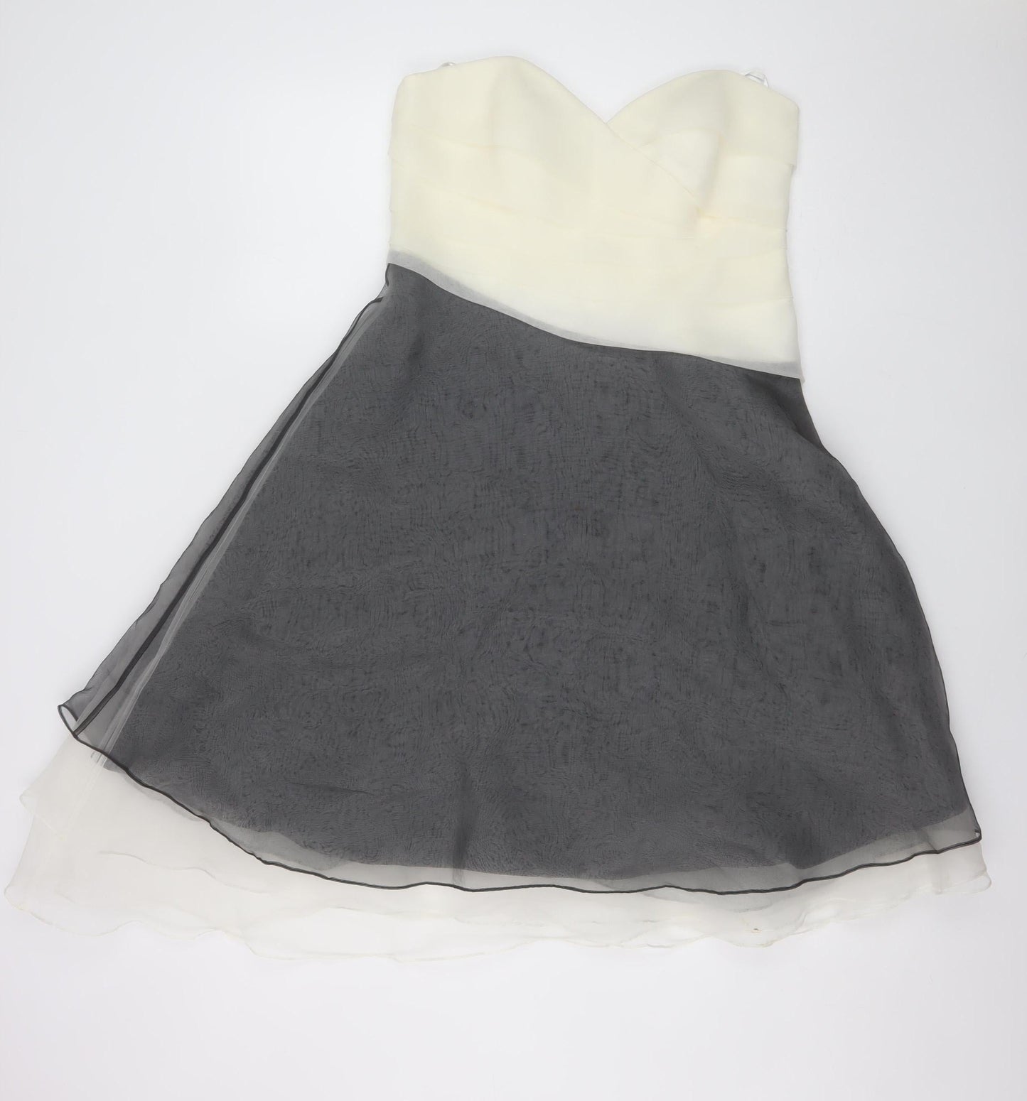 Designers at Debenhams Women’s Grey Strapless A-Line Dress Size 12