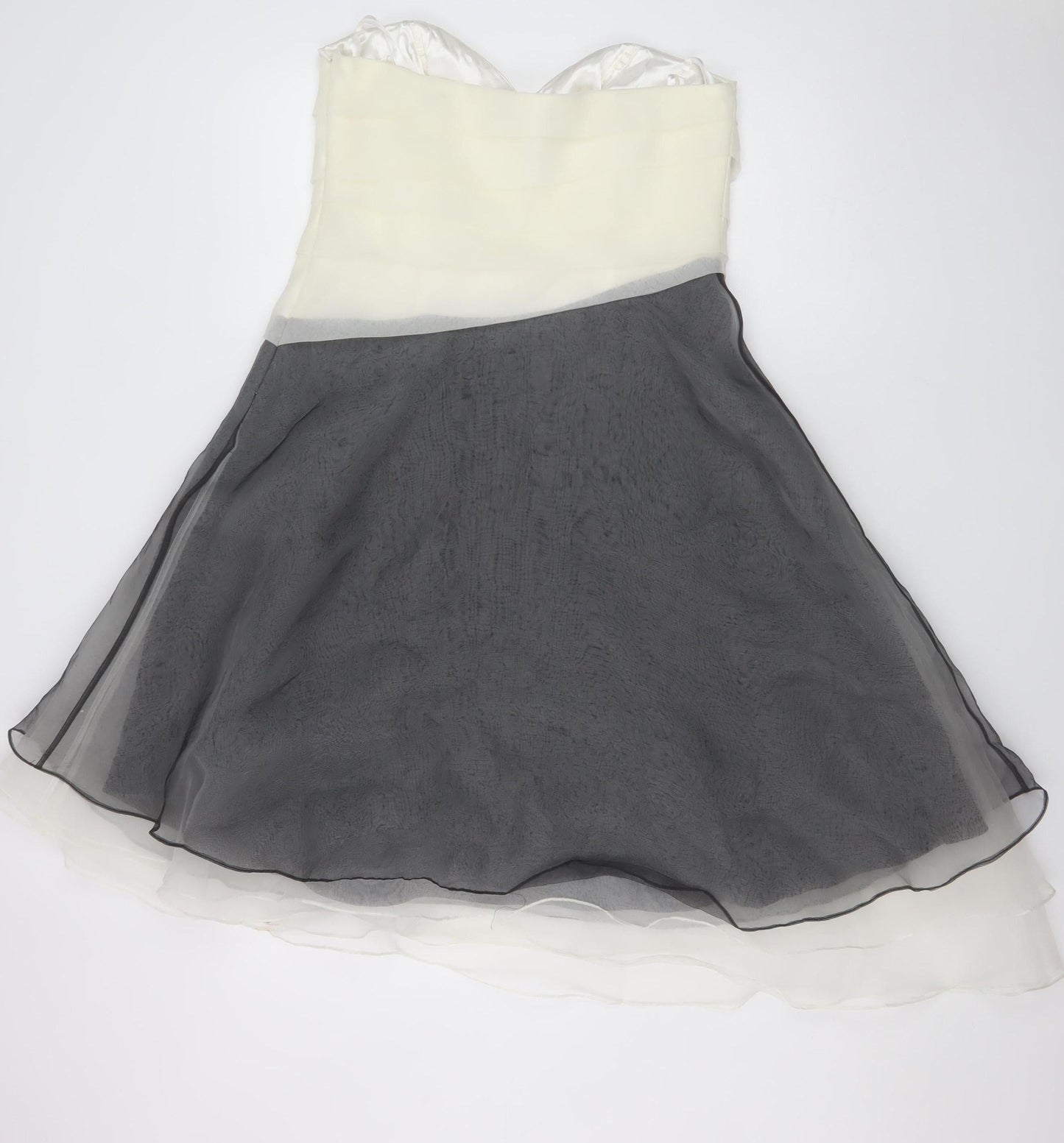 Designers at Debenhams Women’s Grey Strapless A-Line Dress Size 12