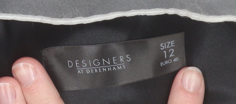Designers at Debenhams Women’s Grey Strapless A-Line Dress Size 12