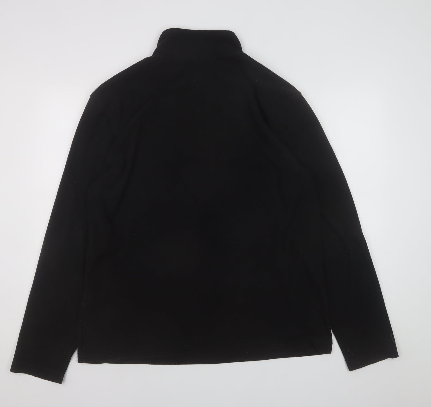 McKenzie Men’s Black Fleece 1/4 Zip Pullover Sweatshirt XL