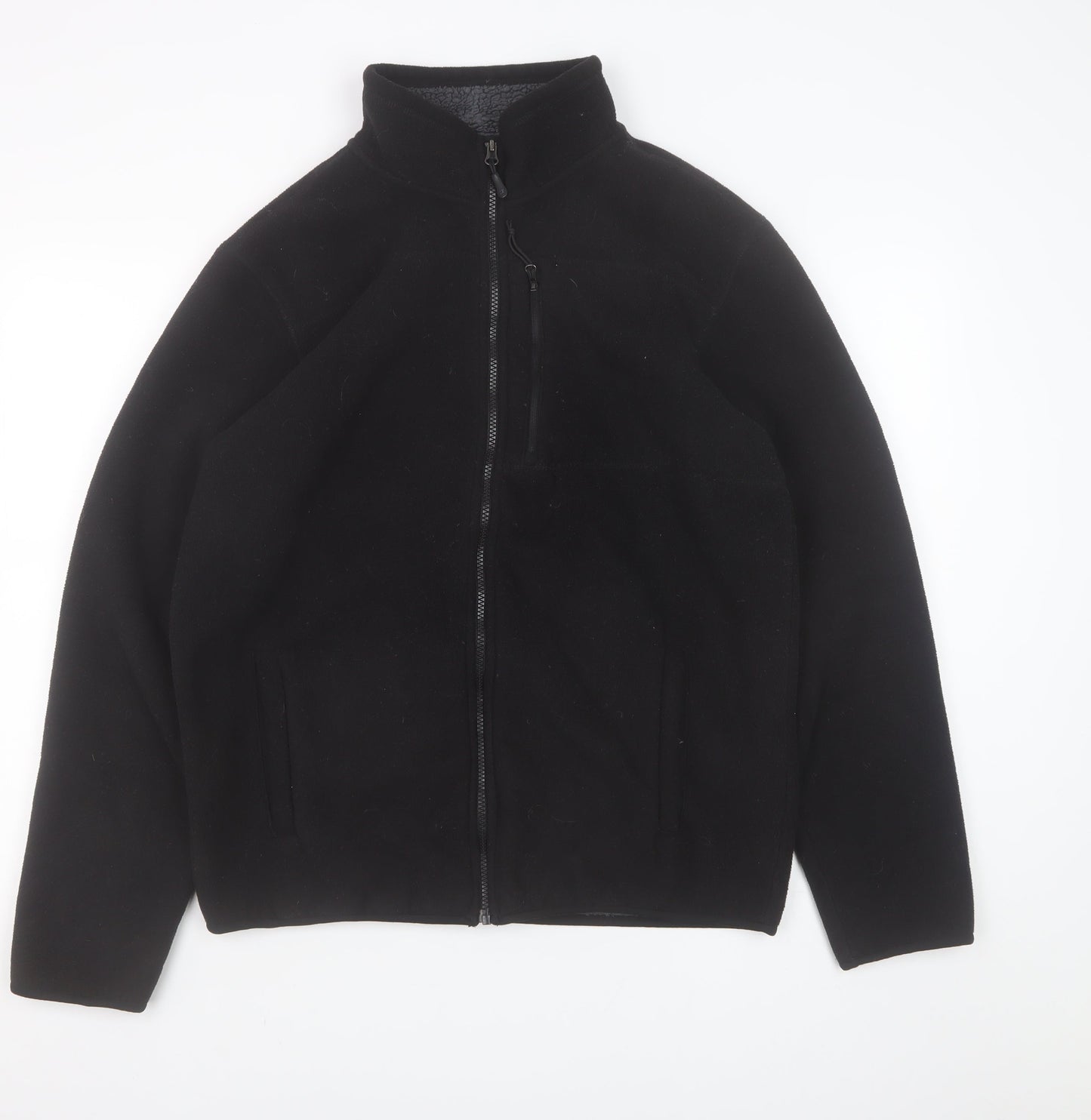 32 Degrees Weatherproof Women's Black Fleece Jacket Size M