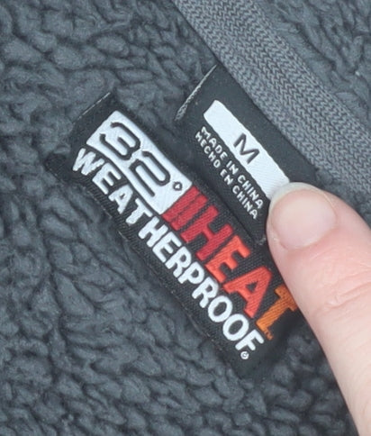 32 Degrees Weatherproof Women's Black Fleece Jacket Size M