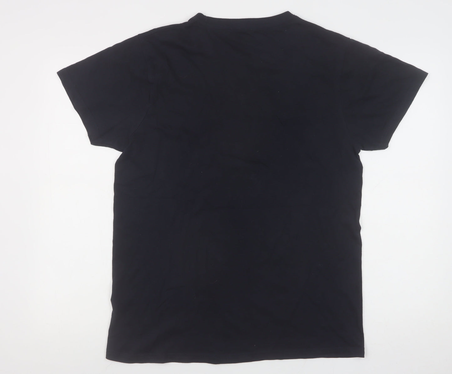 Artesanias Medina Men's Black Andalucia Sevilla Graphic T-Shirt L
