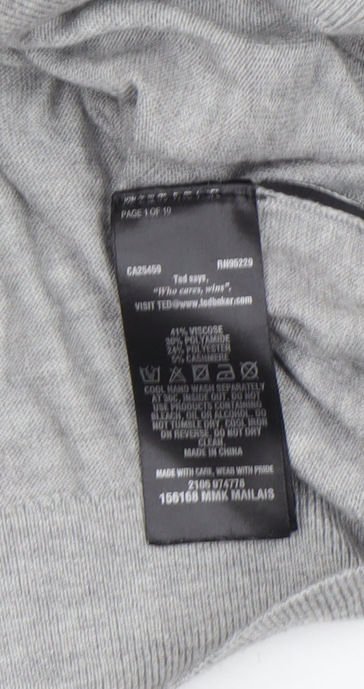 Ted Baker Men's Grey XL Crew Neck Pullover Jumper