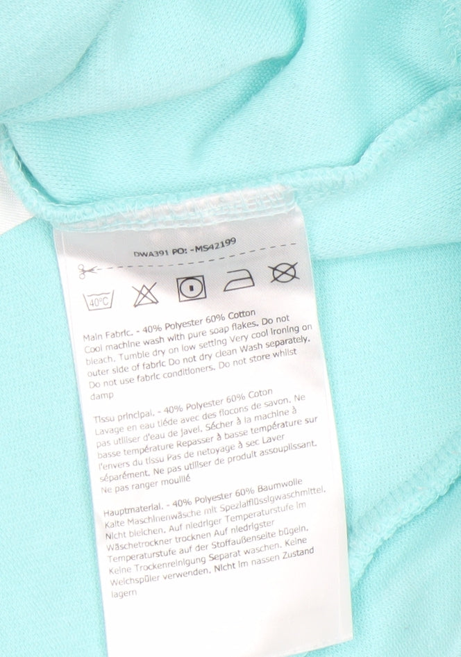 Dare 2B Women's Blue Pullover Sweatshirt Size 14 Cotton Blend