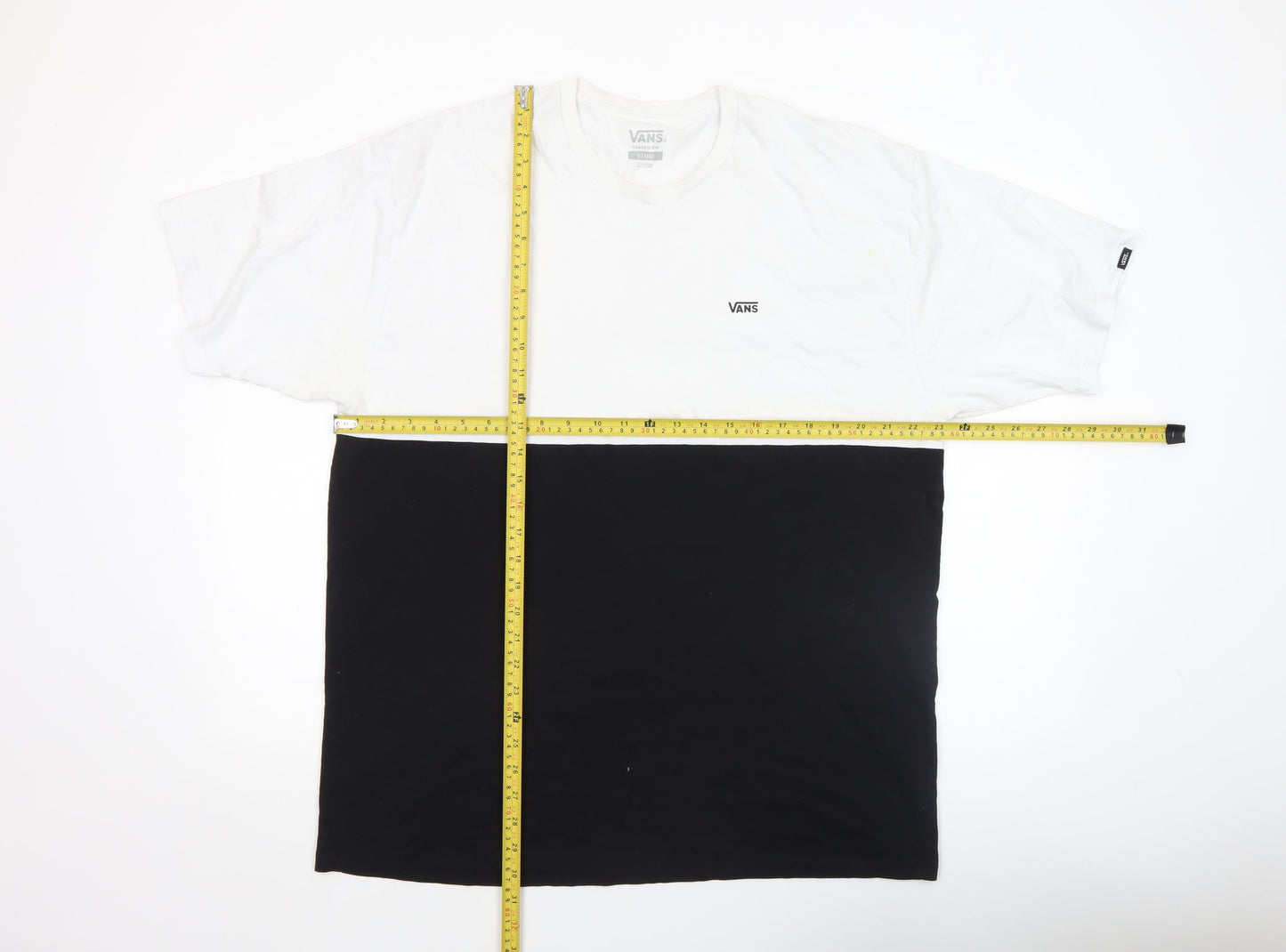 Vans Men's XL Multicoloured Colourblock Classic Fit T-Shirt