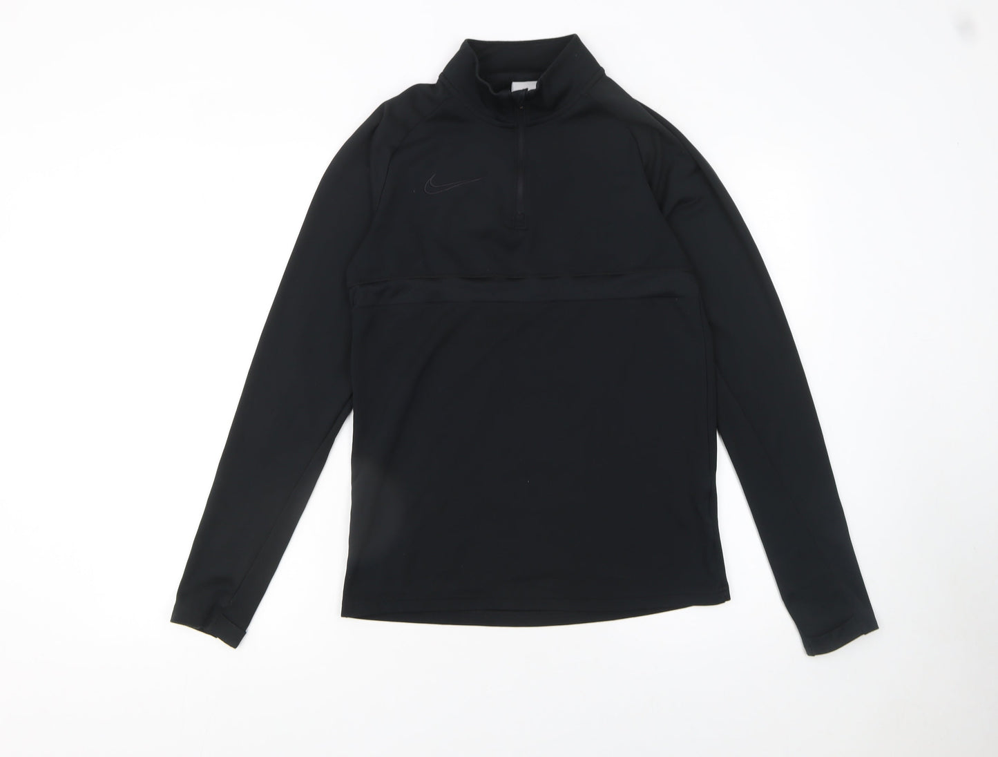 Nike Men's Black XS Dri-Fit 1/4 Zip Athletic Sweatshirt